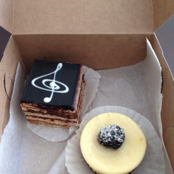 Brioche Pastries - Opera cake; Regular cheesecake - Bakeries Near Me - Montebello, California
