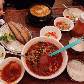 Hanbat Restaurant - They serve it spicy! - Korean Near Me - New York, New York Hanbat Restaurant - They serve it spicy! - Korean Near Me - New York, New York