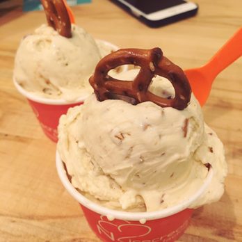 Nicecream - Salted prezel flavor... Yummy! - Ice Cream & Frozen Yogurt Near Me - Arlington, Virginia Nicecream - Salted prezel flavor... Yummy! - Ice Cream & Frozen Yogurt Near Me - Arlington, Virginia