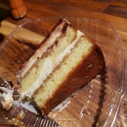 They gave this to my husband when he ordered tiramisu.. They gave this to my husband when he ordered tiramisu..