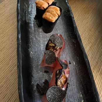 Janken - Uni nigiri and Maguro foie gras - Japanese Near Me - Portland, Oregon