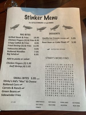 Menu photo 8 Stinky's Fish Camp Santa Rosa Beach, FL Menu photo 8 Stinky's Fish Camp Santa Rosa Beach, FL