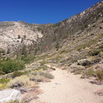 Big Pine Lakes - The trail in the beginning - Hiking Near Me