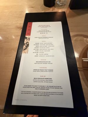 Menu photo 1 PABU Izakaya San Francisco, CA Menu photo 1 PABU Izakaya San Francisco, CA