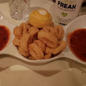 Lu Nello - Fried calamari. For $19, it Needs to be a larger portion in my opinion and have the tentacles too. - Italian Near Me - Cedar Grove, New Jersey