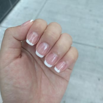 Glitz Nail - Color gel French by Olivia - Waxing Near Me - New York, New York Glitz Nail - Color gel French by Olivia - Waxing Near Me - New York, New York