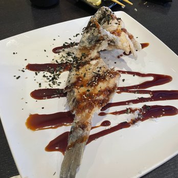Wasabi Bistro - complimentary Fried fish from WASABI SASHIMI (M) - Japanese Near Me - Livermore, California