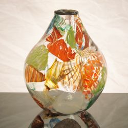 Akron Glass Works - Vase made in our studio!