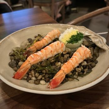 Francie - Shrimp with gribiche  @davideatsdc - Italian Near Me - Brooklyn, New York