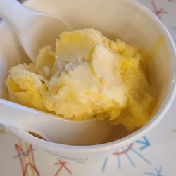 Mango sorbet