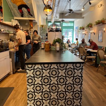 Summit Coffee - a view of the kitchen and dining area - Coffee & Tea Near Me - Davidson, North Carolina Summit Coffee - a view of the kitchen and dining area - Coffee & Tea Near Me - Davidson, North Carolina