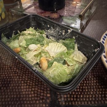 Carrabba's Italian Grill - The side salad included in the meal was 1/4 the size it used to be. Appeared to be half eaten when we received it - Italian Near Me - Fort Collins, Colorado