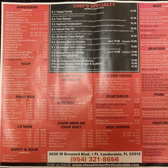 Chens Kitchen - Menu - Asian Fusion Near Me - Fort Lauderdale, Florida Chens Kitchen - Menu - Asian Fusion Near Me - Fort Lauderdale, Florida