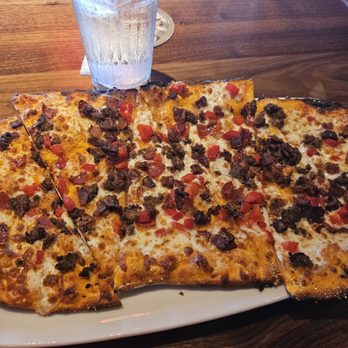 Meat lovers flatbread