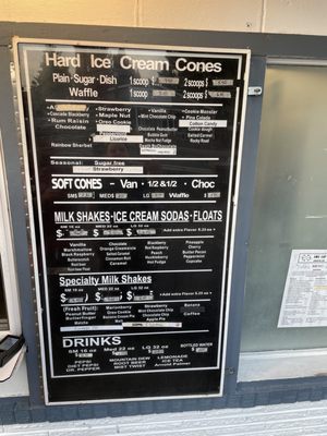 Menu photo 5 Sno Cap Ice Cream Sisters, OR