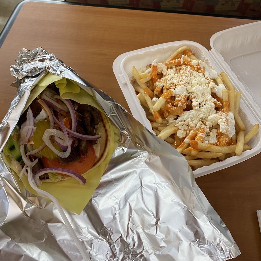 Gyro Grill - Lamb Gyro and Fries - Mediterranean Near Me - Portland, Oregon