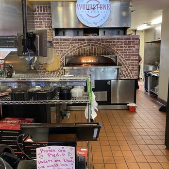 Woodstone Pizzeria - Look at that beautiful wood fire oven! - Pizza Near Me - Bakersfield, California