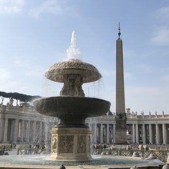 Piazza San Pietro - Fountain in the square - Landmarks & Historical Buildings Near Me - Rome, RM Piazza San Pietro - Fountain in the square - Landmarks & Historical Buildings Near Me - Rome, RM