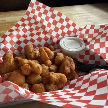 The Den - Cauliflower bites with ranch. Yummo!!! - Sports Bars Near Me - Houston, Texas