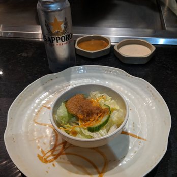 Hibachi - House greens - Japanese Near Me - Oakville, Ontario Hibachi - House greens - Japanese Near Me - Oakville, Ontario