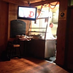Greek Mama's Kitchen - The kitchen/ restaurant area.