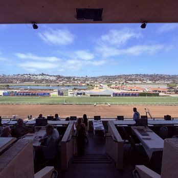 Del Mar Racetrack - Turf Club View - Race Tracks Near Me - Del Mar, California