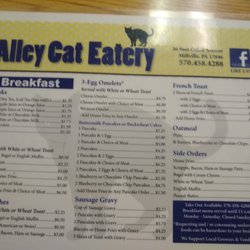 Alley Cat Eatery - Mnu
