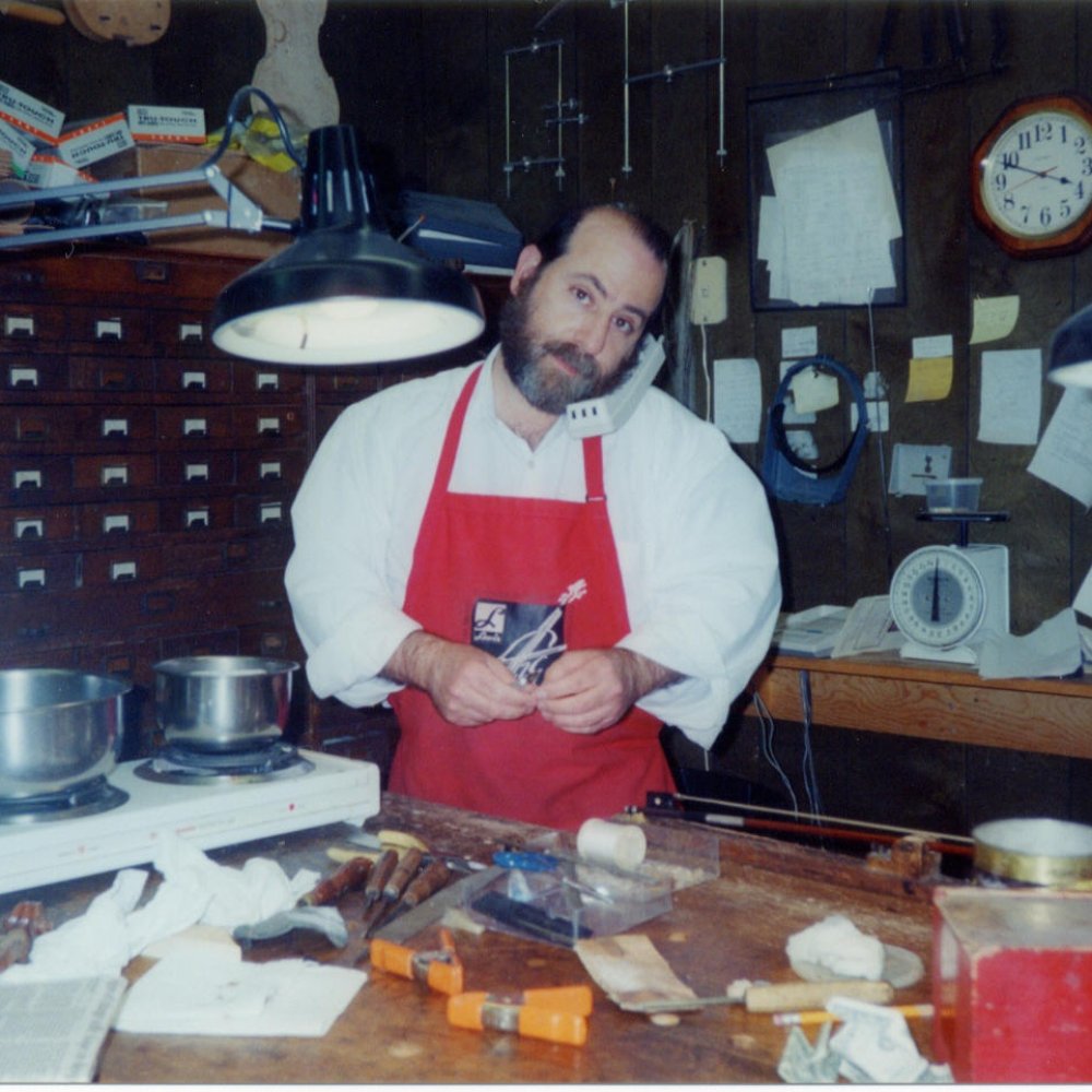 Gold Violin Shop - Philip loves working in his shop. - Musical Instruments & Teachers Near Me - Houston, Texas