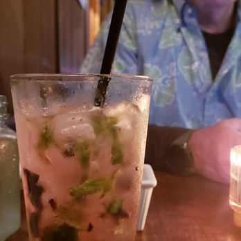 Double D Steak - Virgin blueberry mojito.  Yummm! - American Near Me - Fortuna, California