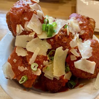 The Depot Craft Brewery Distillery - Mac & Cheese bites - Breweries Near Me - Reno, Nevada The Depot Craft Brewery Distillery - Mac & Cheese bites - Breweries Near Me - Reno, Nevada