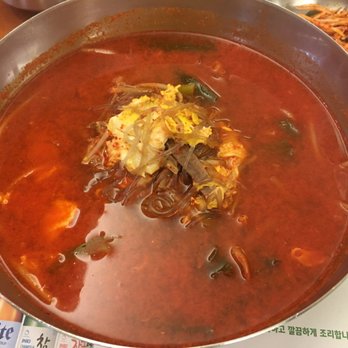 Dong Nae Gil - Spicy beef and leek soup - Korean Near Me - Gardena, California Dong Nae Gil - Spicy beef and leek soup - Korean Near Me - Gardena, California