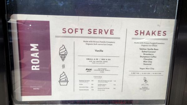 Menu photo 1 Roam Artisan Burgers Lafayette, CA Menu photo 1 Roam Artisan Burgers Lafayette, CA