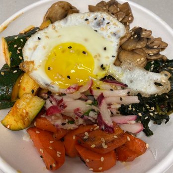 Amgen Terrace Cafe - Chicken bulgogi rice bowl with vegetables. (03/10/2021) - Cafes Near Me - Thousand Oaks, California