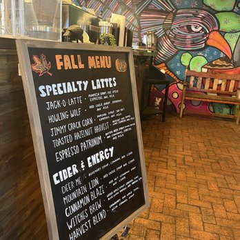 Blackbird Coffee House - Fall Menu (11/2025) - Coffee & Tea Near Me - Albuquerque, New Mexico