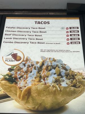Menu photo 2 Falafel & Shawarma Planet Sacramento, CA