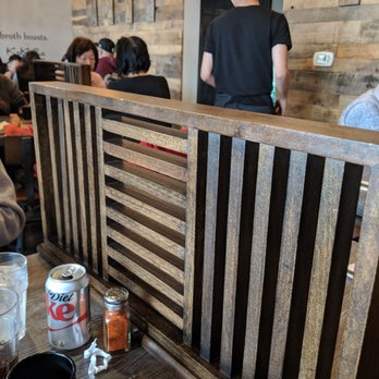 Kokoro Ramen - Table dividers - Ramen Near Me - Milpitas, California