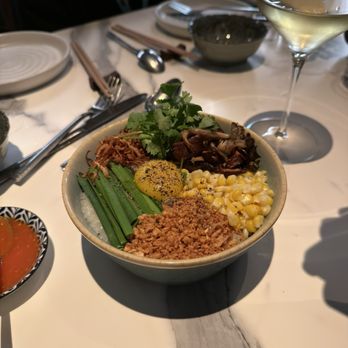 Kingfisher - Chanterelle & corn congee - Vietnamese Near Me - San Diego, California Kingfisher - Chanterelle & corn congee - Vietnamese Near Me - San Diego, California