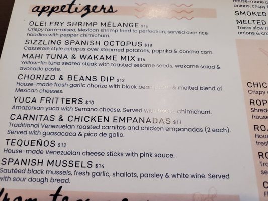 Menu photo 4 Ole Ole Latin Bistro Hollywood, FL Menu photo 4 Ole Ole Latin Bistro Hollywood, FL