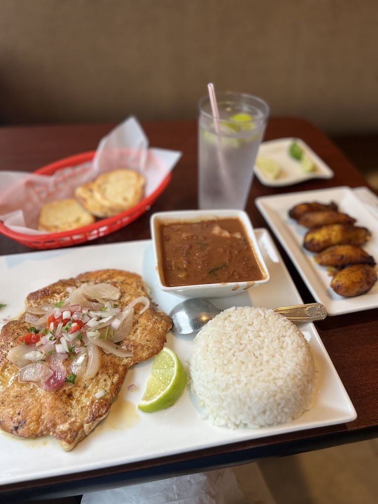 Food from A Three Palms Cuban Restaurant