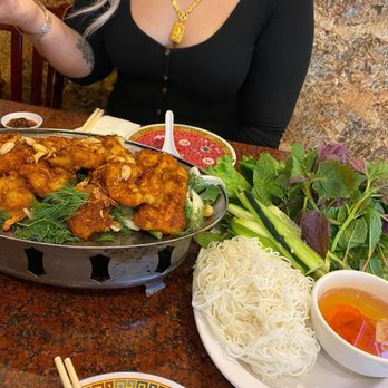 Thien Long - Cha Ca La Vong - Grilled Turmeric Fish Spring Rolls - Vietnamese Near Me - San Jose, California Thien Long - Cha Ca La Vong - Grilled Turmeric Fish Spring Rolls - Vietnamese Near Me - San Jose, California