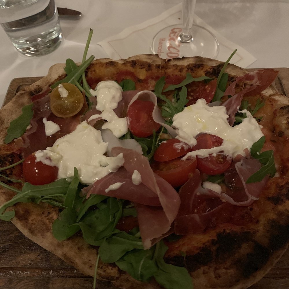 Cecconi's - Prosciutto pizza - Italian Near Me - Barcelona, B