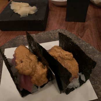 Bar Masa - Uni toro temaki - Japanese Near Me - New York, New York Bar Masa - Uni toro temaki - Japanese Near Me - New York, New York