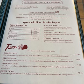 Los Tios - More menu - Tex-Mex Near Me - Fredericksburg, Texas