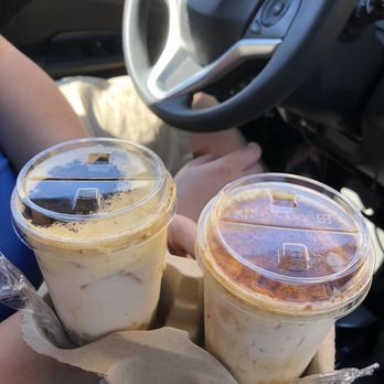 Boba Bliss - Oreo cookie and creme brulee boba with lychee jelly - Bubble Tea Near Me - Dublin, California Boba Bliss - Oreo cookie and creme brulee boba with lychee jelly - Bubble Tea Near Me - Dublin, California