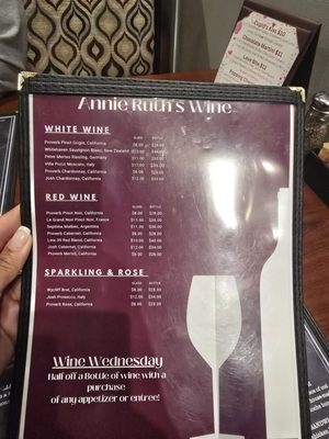 Menu photo 2 Annie Ruth's Wine Bar and Bistro Midlothian, VA Menu photo 2 Annie Ruth's Wine Bar and Bistro Midlothian, VA