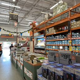 Home Depot section Home Depot section