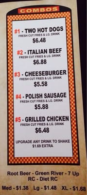 Menu photo 8 Polar Bear North Riverside, IL