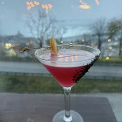 Morton's Grille Niagara Falls - Dragon melon martini