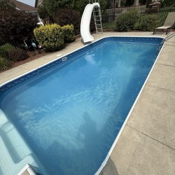 Viscount Pools Spas & Billiards - Our pool after Jeff and the Viscount team's help!
