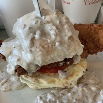 Lulu's Cafe - No g Chicken Biscuit Breakfast - Diners Near Me - Myrtle Beach, South Carolina